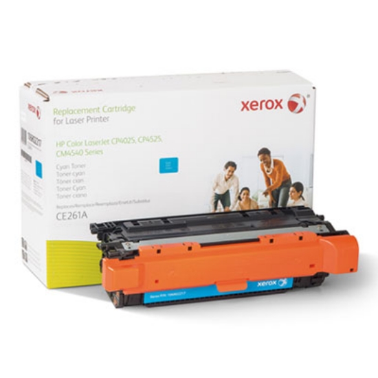 Picture of 106R02217 Replacement Toner for CE261A (648A), Cyan