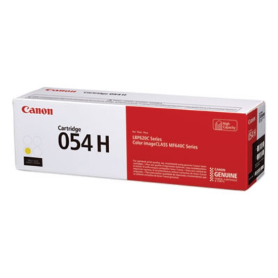 Picture of 3025C001 (054H) High-Yield Toner, 2,300 Page-Yield, Yellow