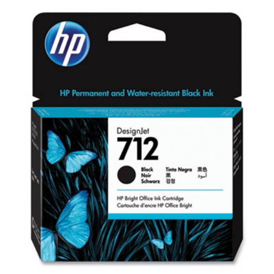 Picture of HP 712, (3ED71A) Black Original Ink Cartridge