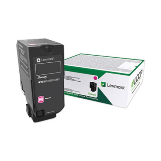 Picture of 74C00MG Return Program Toner, 3,000 Page-Yield, Magenta