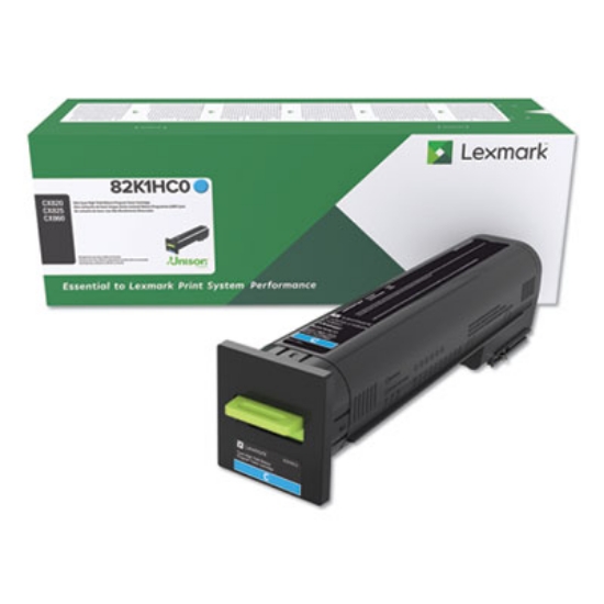 Picture of 82K1HC0 Return Program High-Yield Toner, 17,000 Page-Yield, Cyan