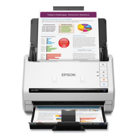 Picture of DS-770 II Color Duplex Document Scanner, 600 dpi Optical Resolution, 100-Sheet Duplex Auto Document Feeder