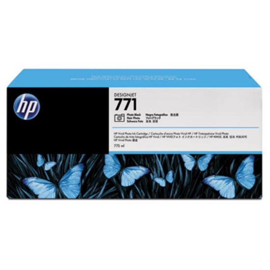 Picture of HP 771, (B6Y45A) 3-Pack Photo Black Original Ink Cartridges