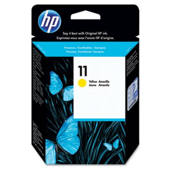 Picture of HP 11, (C4838A) Yellow Original Ink Cartridge