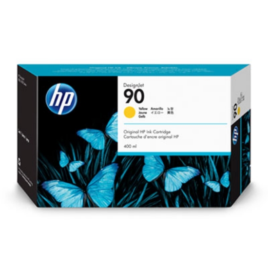 Picture of HP 90, (C5065A) Yellow Original Ink Cartridge