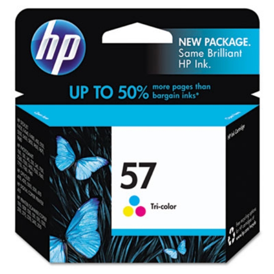 Picture of HP 57, (C6657AN) Tri-Color Original Ink Cartridge