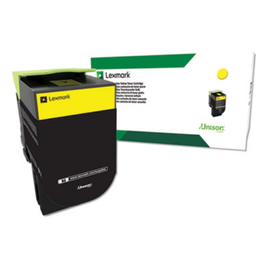 Picture of C544X4YG Return Program Extra High-Yield Toner, 4,000 Page-Yield, Yellow