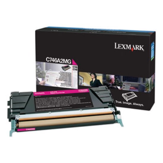 Picture of C746A2MG Toner, 7,000 Page-Yield, Magenta