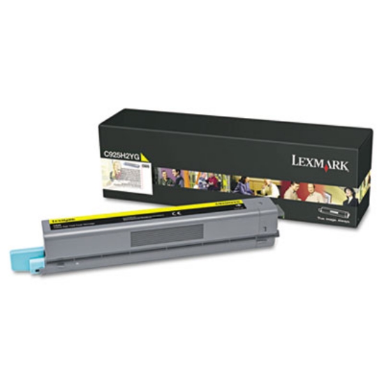 Picture of C925H2YG High-Yield Toner, 7,500 Page-Yield, Yellow