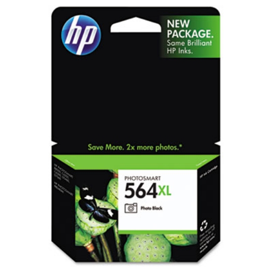 Picture of HP 564XL, (CB322WN) High-Yield Photo Black Original Ink Cartridge