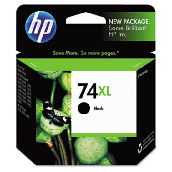 Picture of HP 74XL, (CB336WN) High-Yield Black Original Ink Cartridge