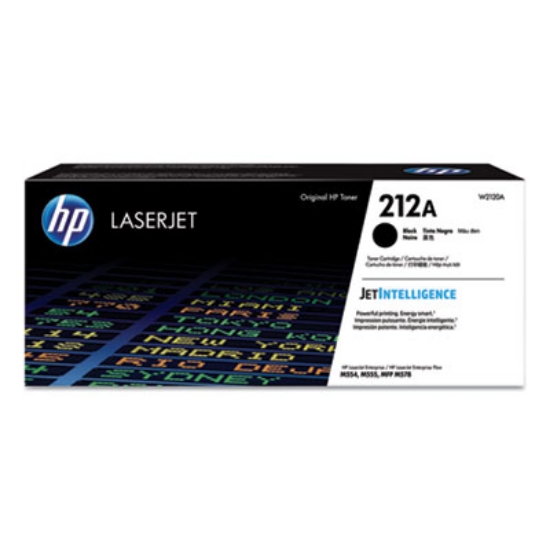 Picture of HP 212A, (W2120A) Black Original LaserJet Toner Cartridge