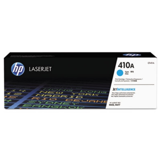 Picture of HP 410A, (CF411A) Cyan Original LaserJet Toner Cartridge