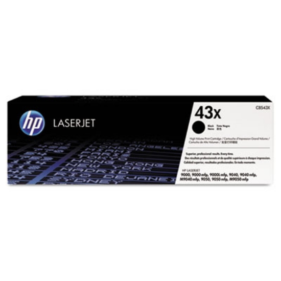 Picture of HP 43X, (C8543X) High-Yield Black Original LaserJet Toner Cartridge