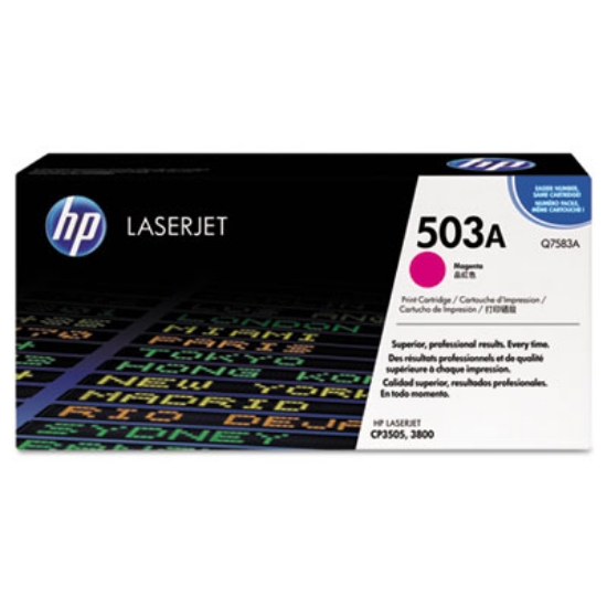 Picture of HP 503A, (Q7583A) Magenta Original LaserJet Toner Cartridge