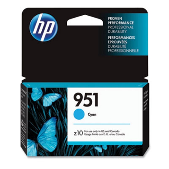 Picture of HP 951, (CN050AN) Cyan Original Ink Cartridge