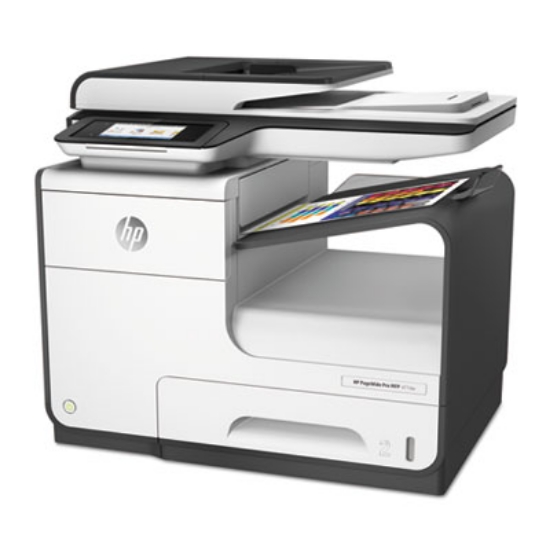 Picture of PageWide Pro 477dw Multifunction Printer, Copy/Fax/Print/Scan