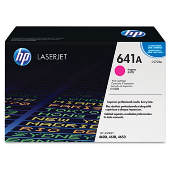 Picture of HP 641A, (C9723A) Magenta Original LaserJet Toner Cartridge