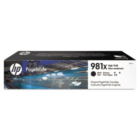 Picture of HP 981X, (L0R12A) High-Yield Black Original PageWide Cartridge