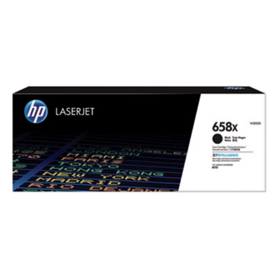 Picture of HP 658X, (W2000X) High-Yield Black Original LaserJet Toner Cartridge