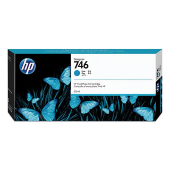 Picture of HP 746, (P2V80A) Cyan Original Ink Cartridge