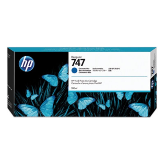 Picture of HP 747, (P2V85A) Chromatic Blue Original Ink Cartridge