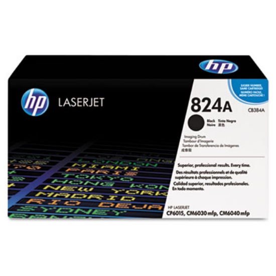 Picture of HP 824A, (CB384A) Black Original LaserJet Imaging Drum