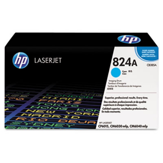 Picture of HP 824A, (CB385A) Cyan Original LaserJet Imaging Drum