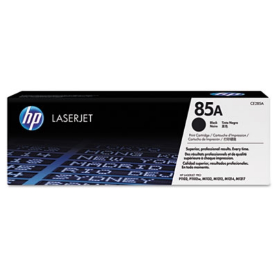 Picture of HP 85A, (CE285A) Black Original LaserJet Toner Cartridge