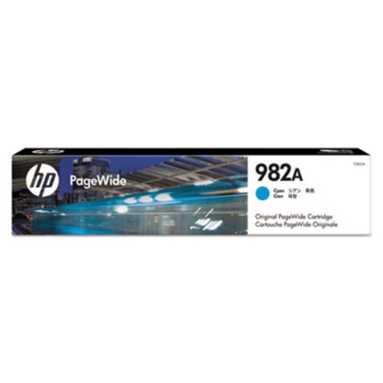 Picture of HP 982A, (T0B23A) Cyan Original PageWide Cartridge