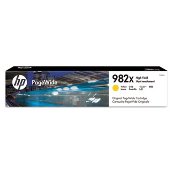 Picture of HP 982X, (T0B29A) High-Yield Yellow Original PageWide Cartridge