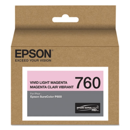 Picture of T760620 (760) UltraChrome HD Ink, Vivid Light Magenta