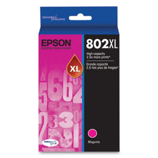 Picture of T802XL320-S (802XL) DURABrite Ultra High-Yield Ink, 1,900 Page-Yield, Magenta