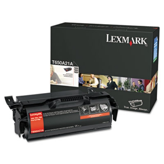 Picture of T650A21A Toner, 7,000 Page-Yield, Black