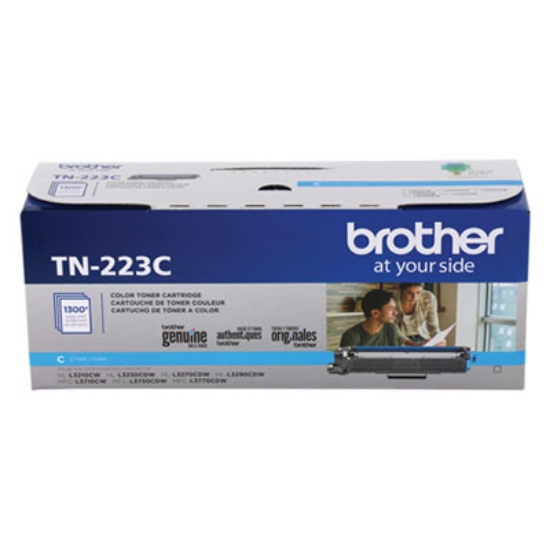 Picture of TN223C Toner, 1,300 Page-Yield, Cyan