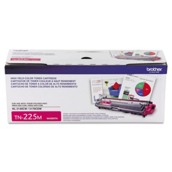 Picture of TN225M High-Yield Toner, 2,200 Page-Yield, Magenta