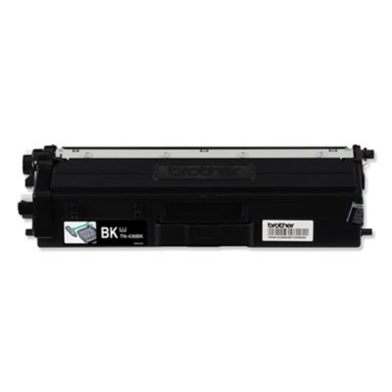 Picture of TN436BK Super High-Yield Toner, 6,500 Page-Yield, Black