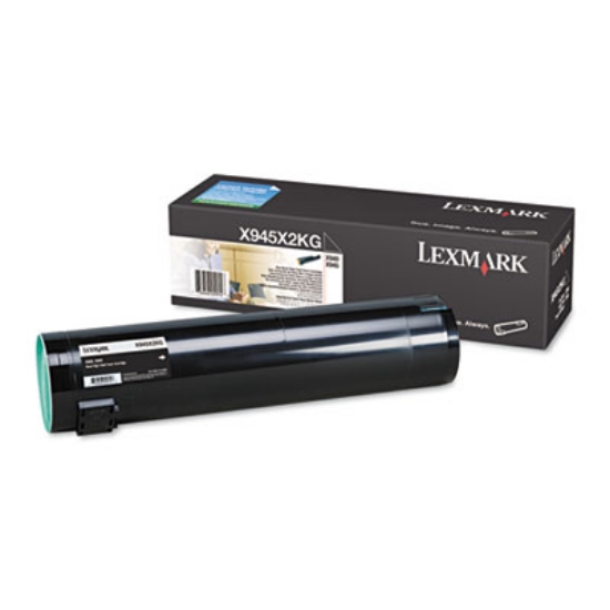 Picture of X945X2KG High-Yield Toner, 36,000 Page-Yield, Black