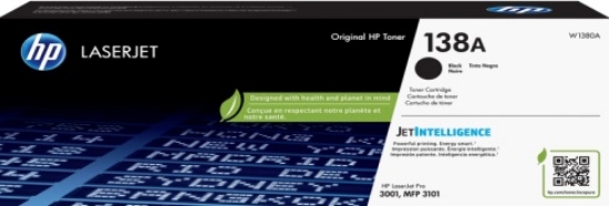 Picture of HP 138A Black Standard Yield Toner Cartridge (W1380A)