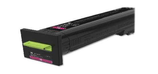 Picture of Lexmark 72K10M0 Magenta Return Program Toner Cartridge For use in CS/CX820, CX825, 860 Estimated yield 8K